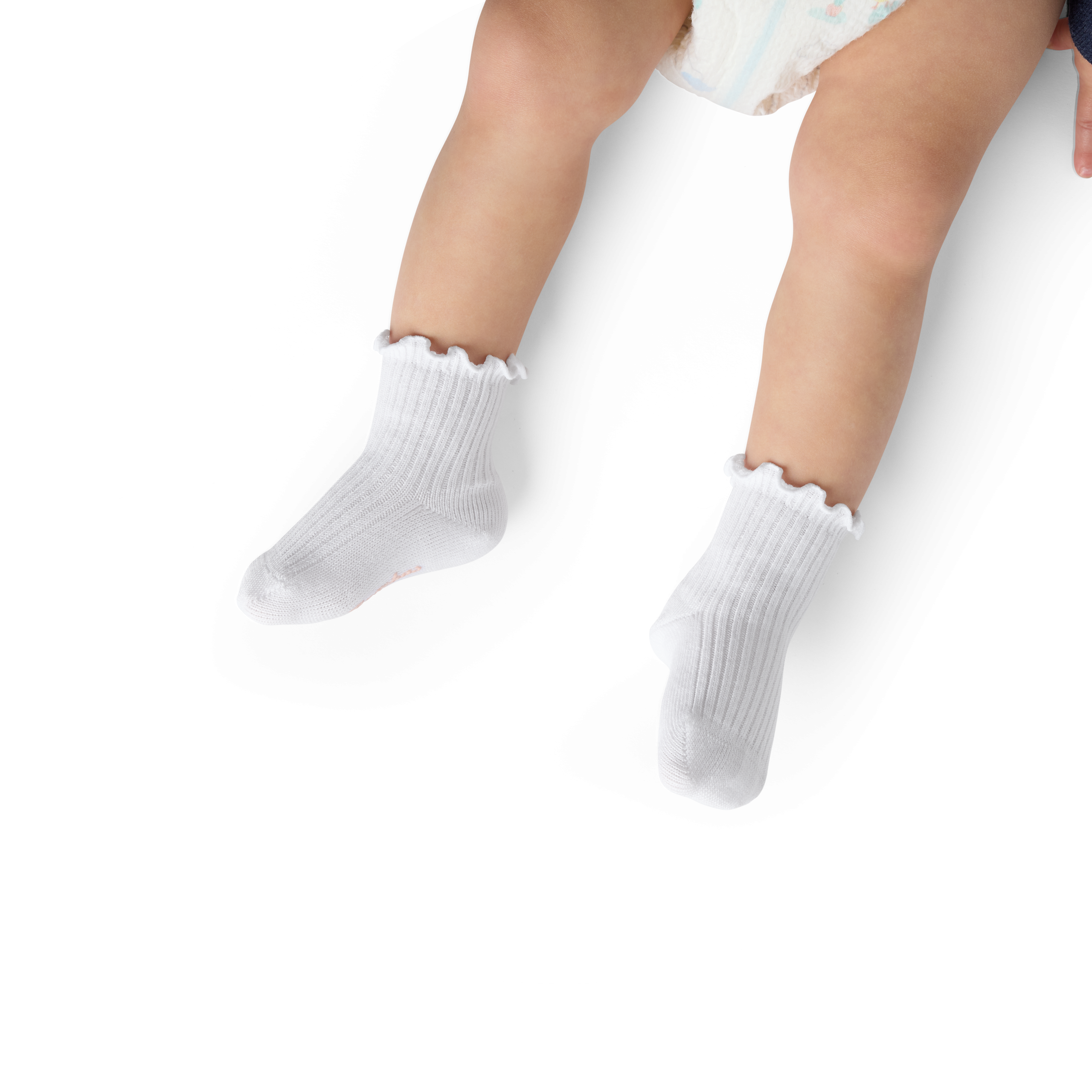 Baby Ruffle Rib Calf Sock 4-Pack (0-6 Months) - Image 3