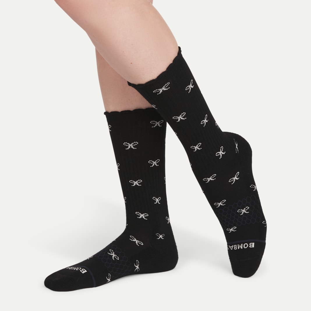 Women's Merino Wool Blend Calf Sock 3-Pack - Image 5