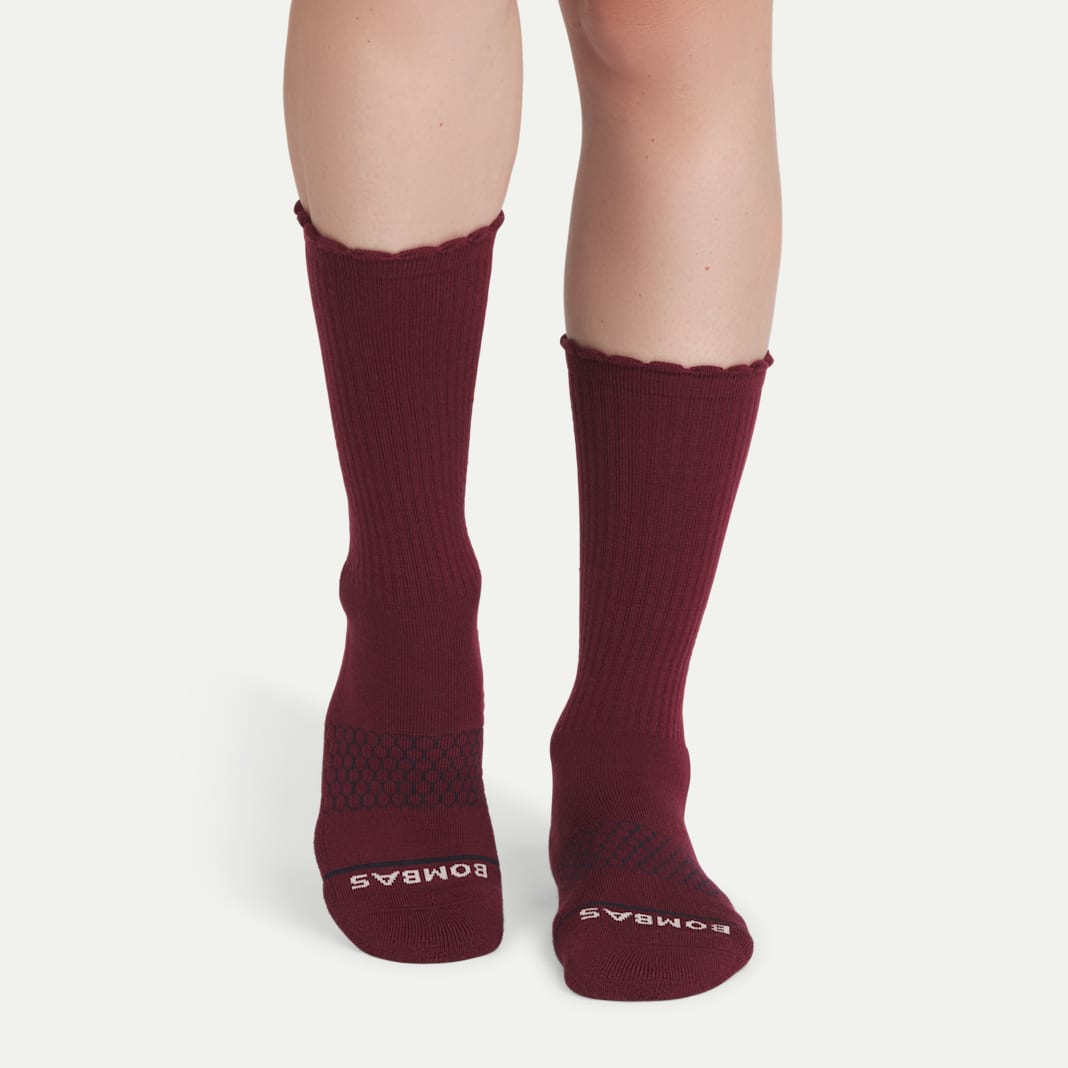 Women's Merino Wool Blend Calf Sock 3-Pack - Image 3