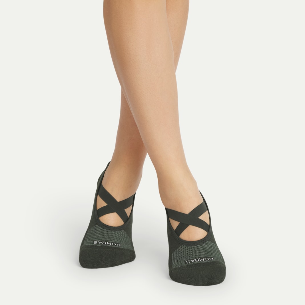 Women's Studio Gripper Ballet No Show Sock 3-Pack - Image 4