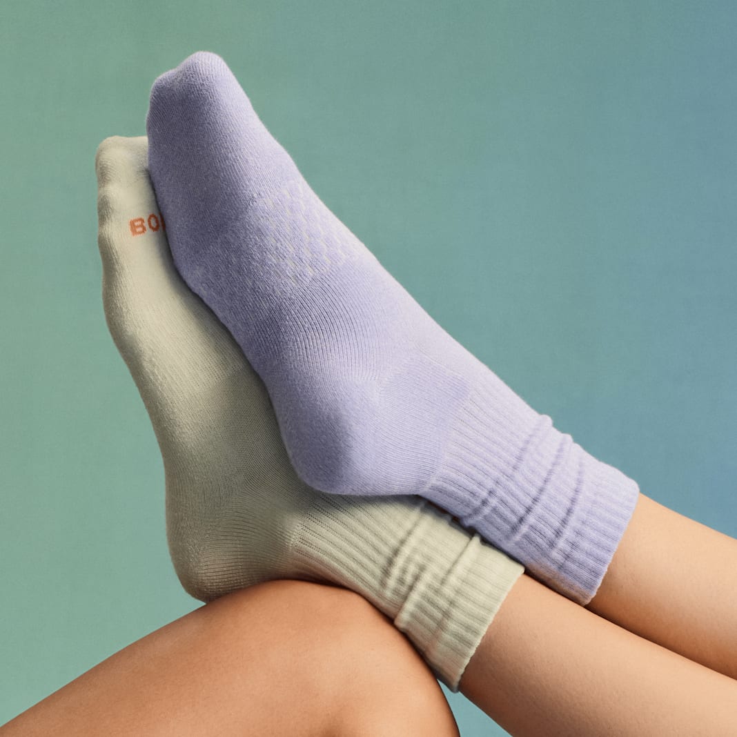 Women's Marl Half Calf Socks - Image 2