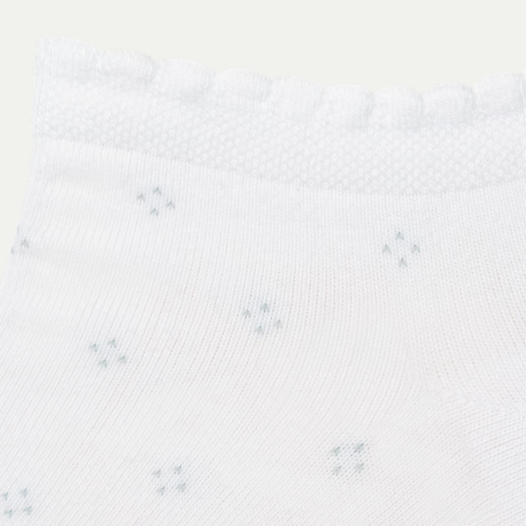 Women’s Scallop Lightweight Ankle Socks - Image 2