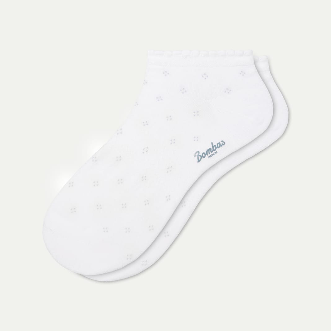Women’s Scallop Lightweight Ankle Socks
