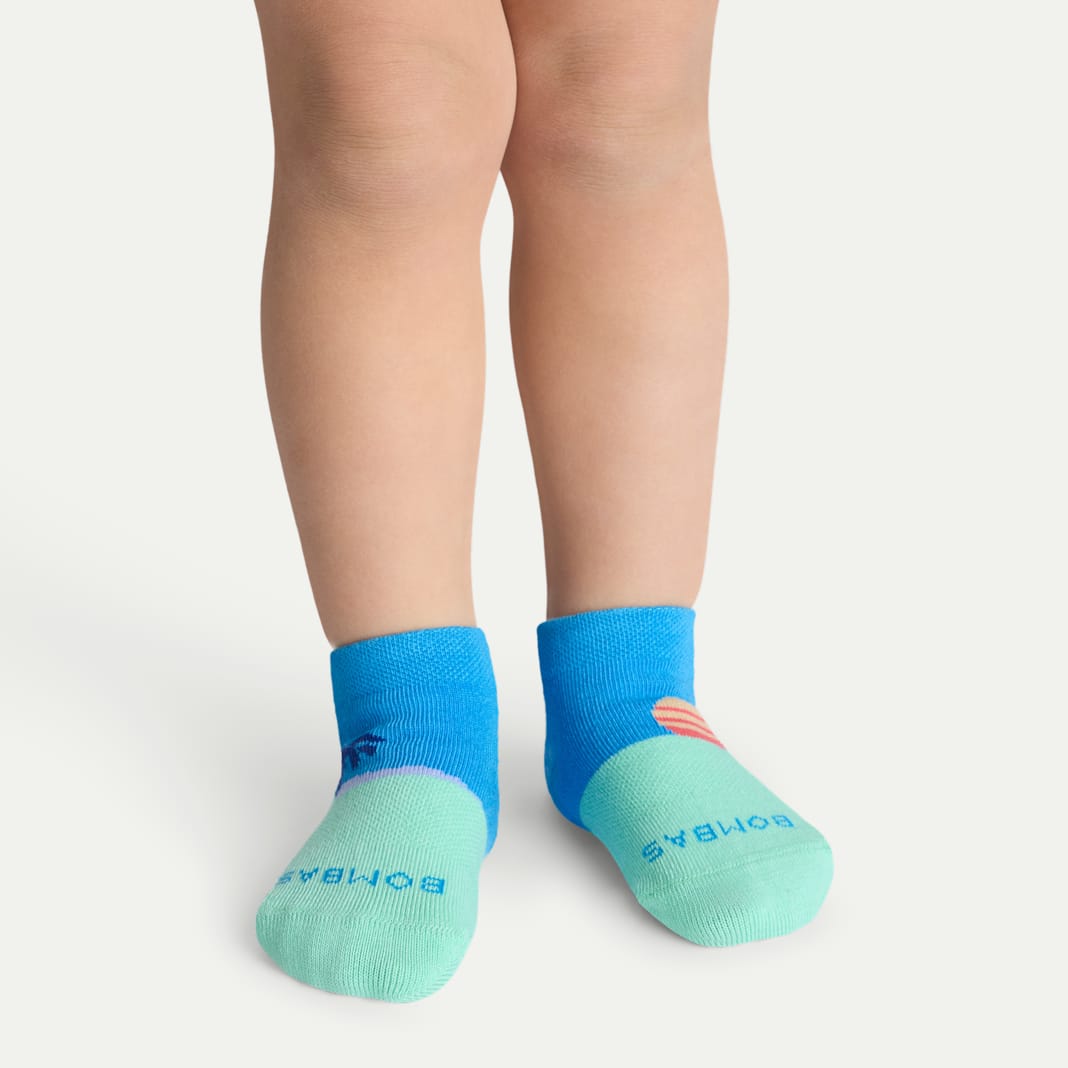 Toddler Lightweight Ankle Sock 4-Pack - Image 2