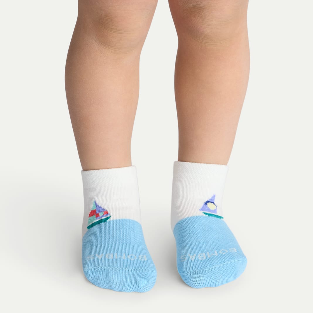 Toddler Lightweight Ankle Sock 4-Pack - Image 4