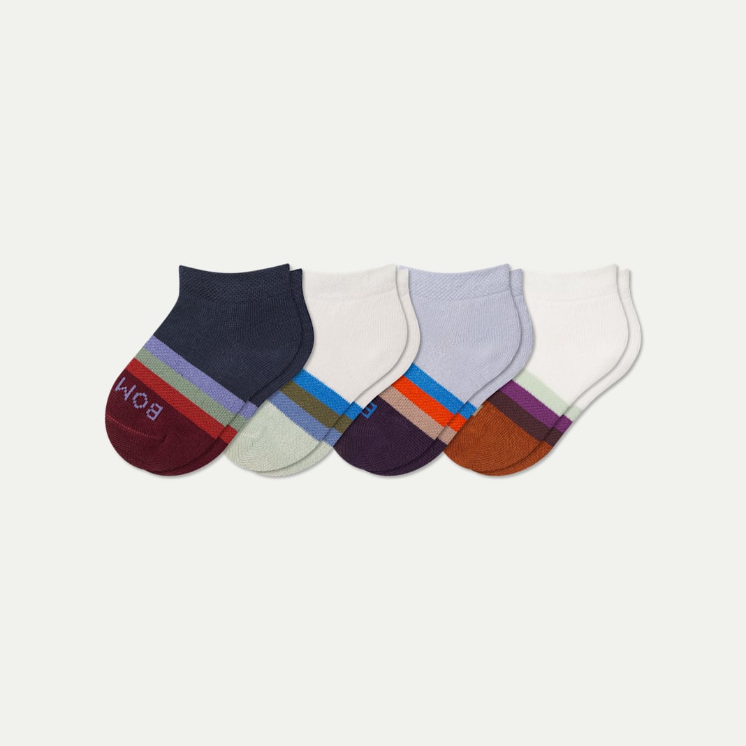 Toddler Lightweight Ankle Sock 4-Pack - Image 6