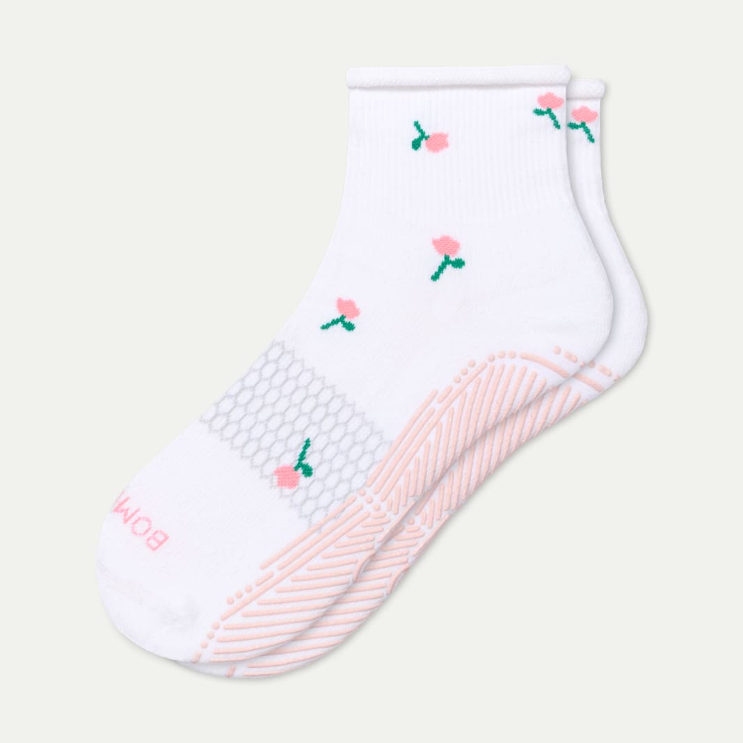 Women's Studio Gripper Quarter Socks