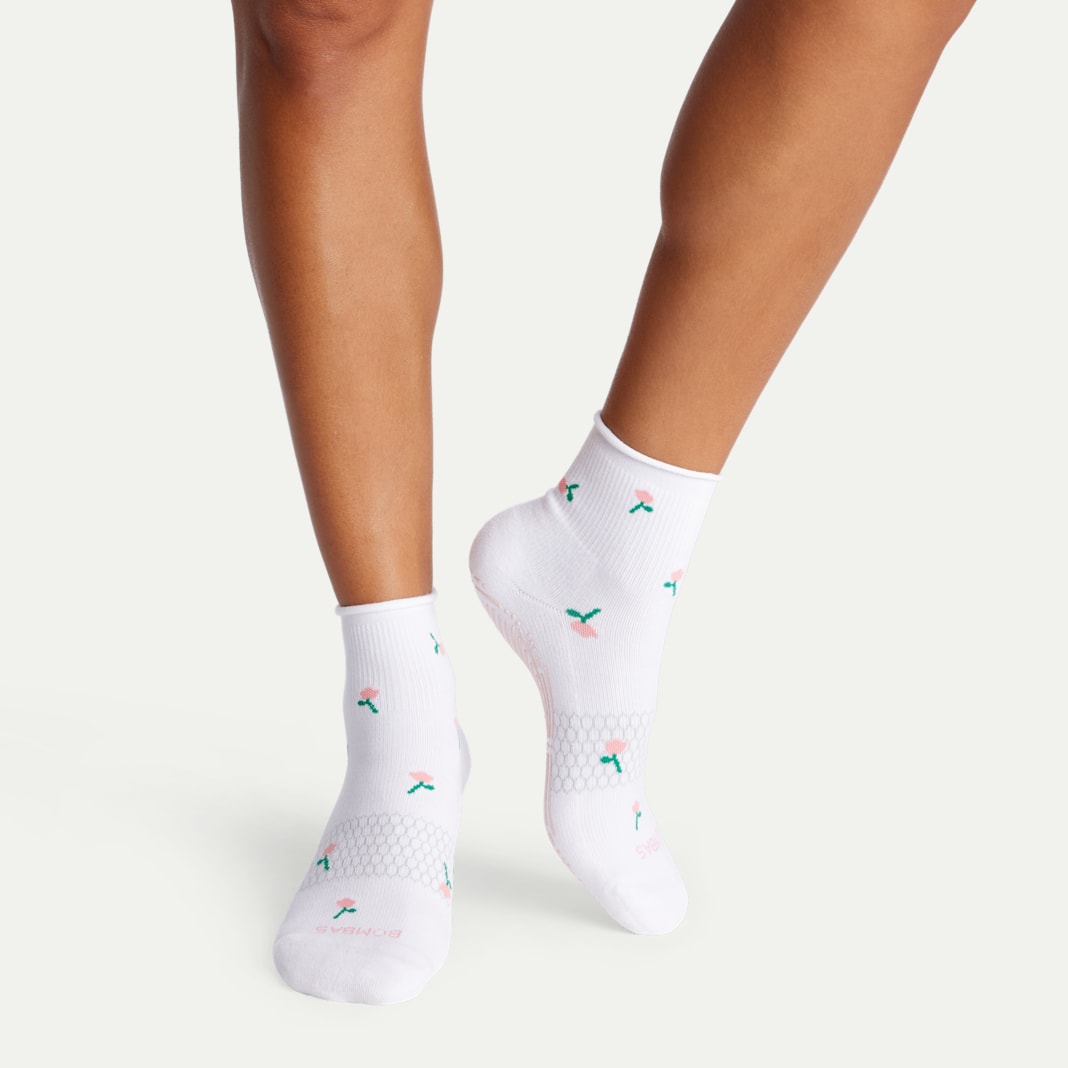 Women's Studio Gripper Quarter Socks - Image 2
