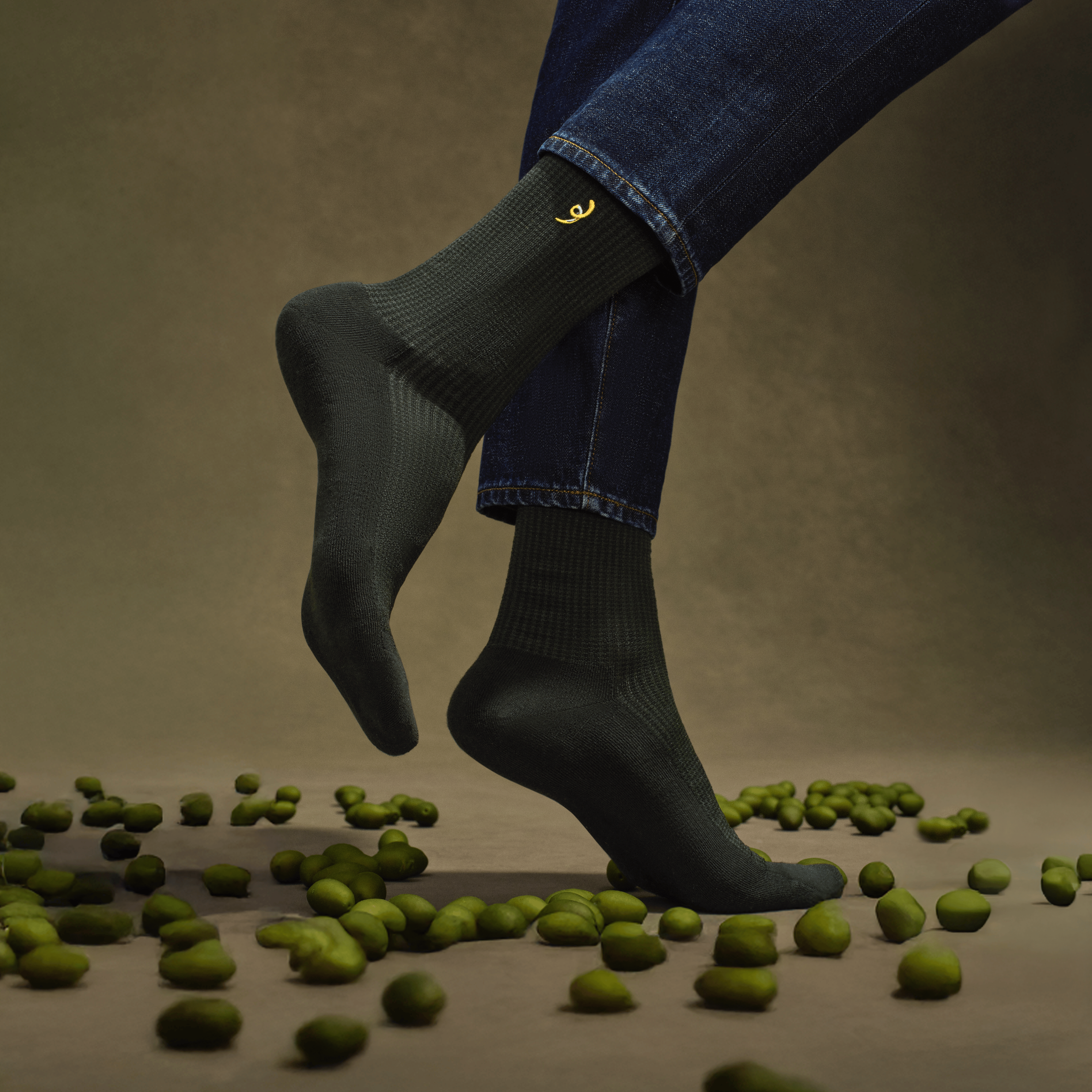 Men's Dress Calf Socks - Image 2
