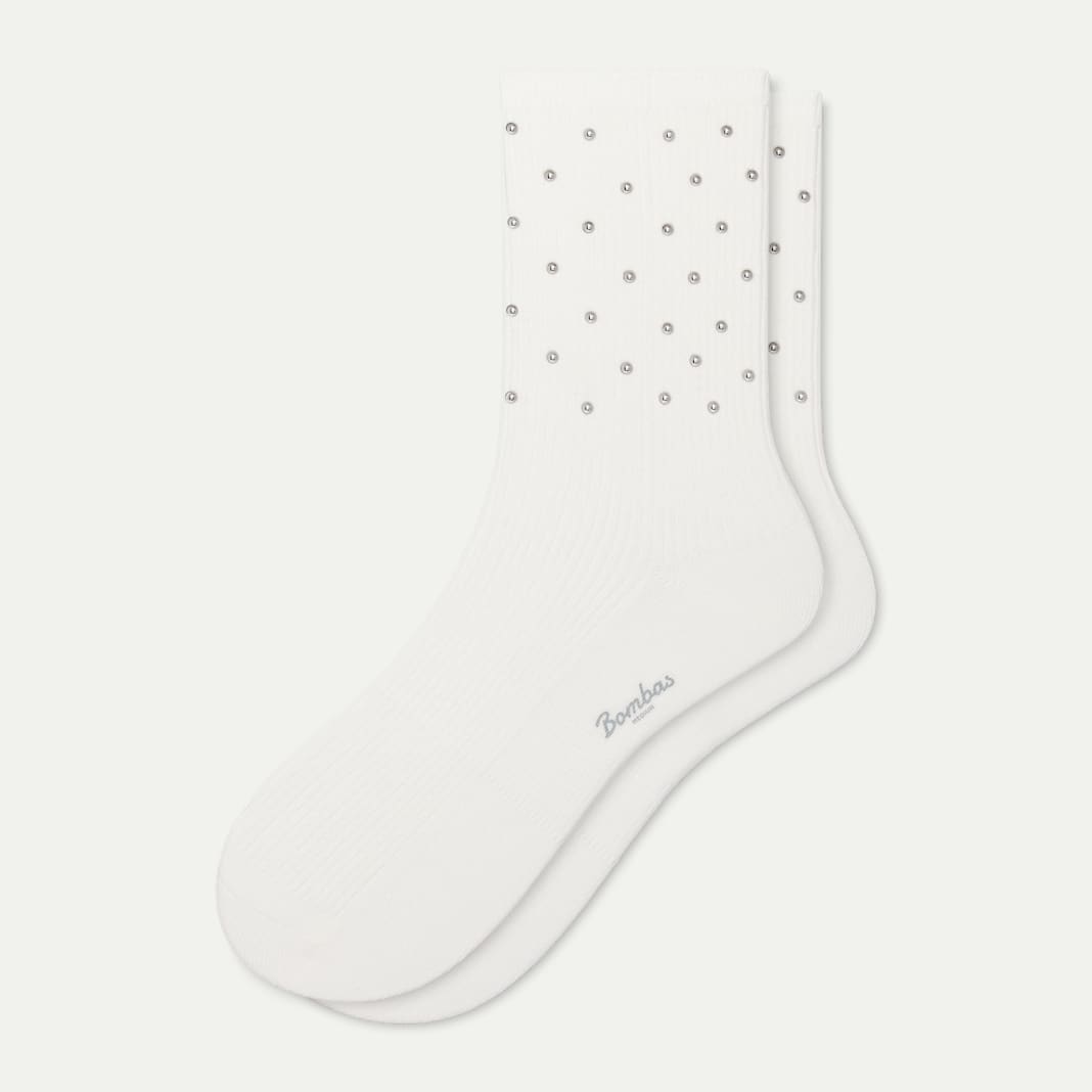 Women's Pearl Half Calf Socks