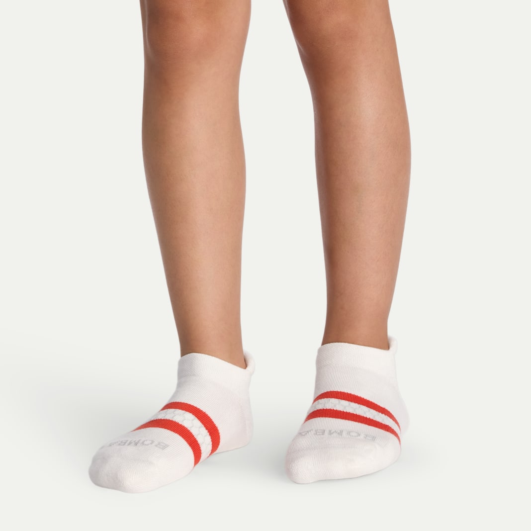 Youth Solids Ankle Sock 4-Pack - Image 3