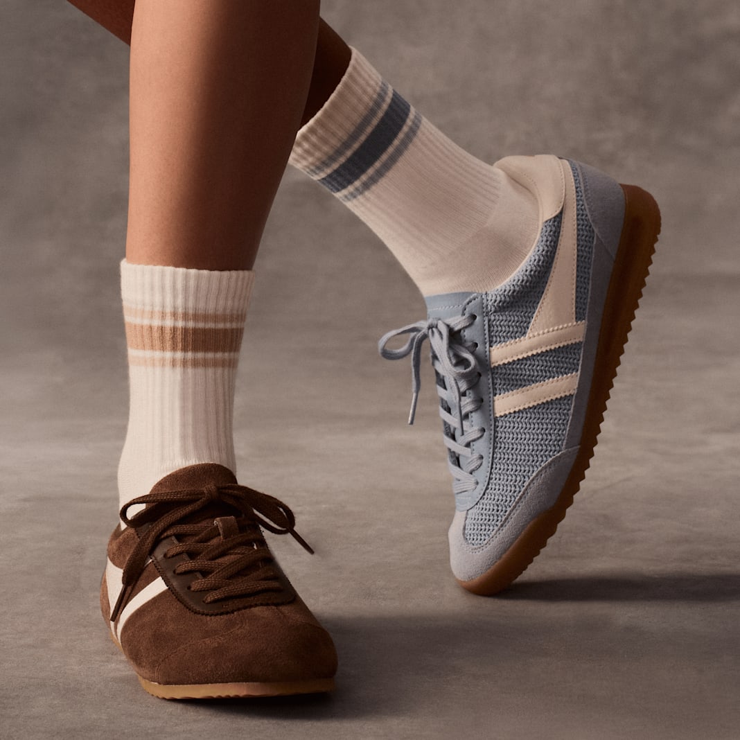 Women's Vintage Stripes Half Calf Socks - Image 2