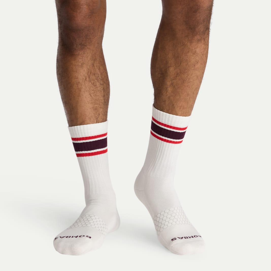 Men's Vintage Stripes Half Calf Sock 4-Pack - Image 5