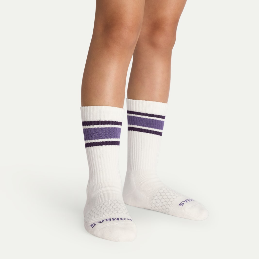Youth Vintage Stripes Calf Sock 4-Pack - Image 6