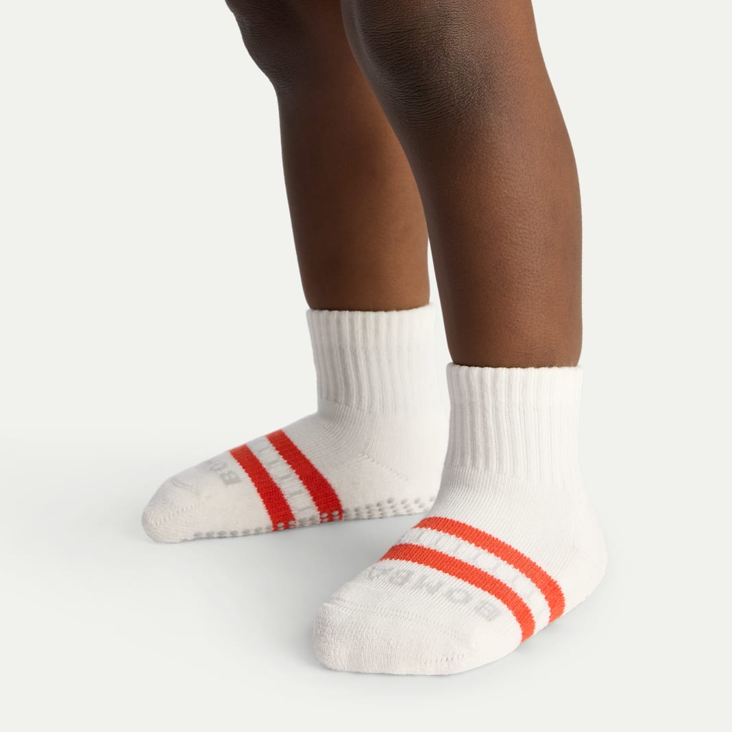 Toddler Solids Gripper Calf Sock 4-Pack - Image 4