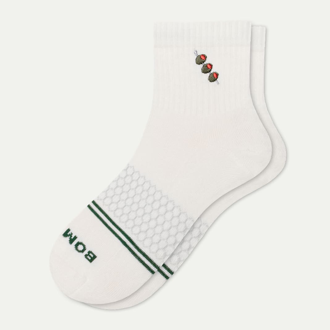 Women's Dinner Party Quarter Socks - Image 6