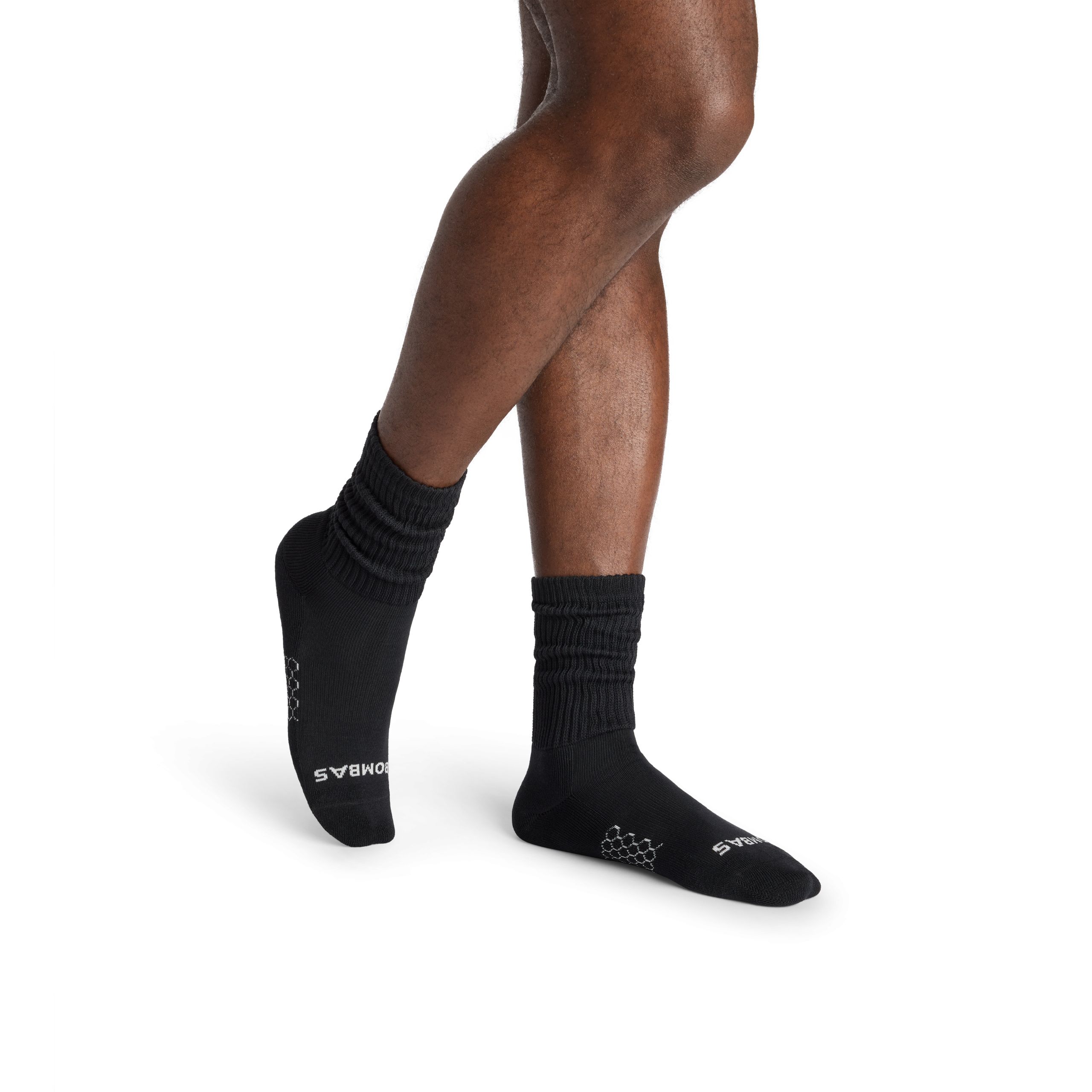 Men's Slouchy Rib Calf Sock 4-Pack - Image 4