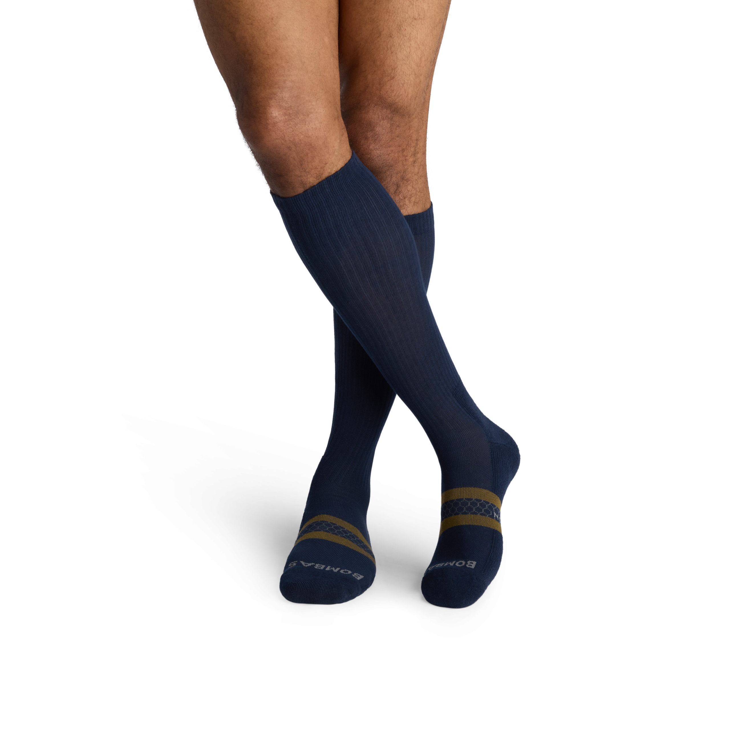 Men's Everyday Compression Knee High Sock 3-Pack (15-20mmHg) - Image 3