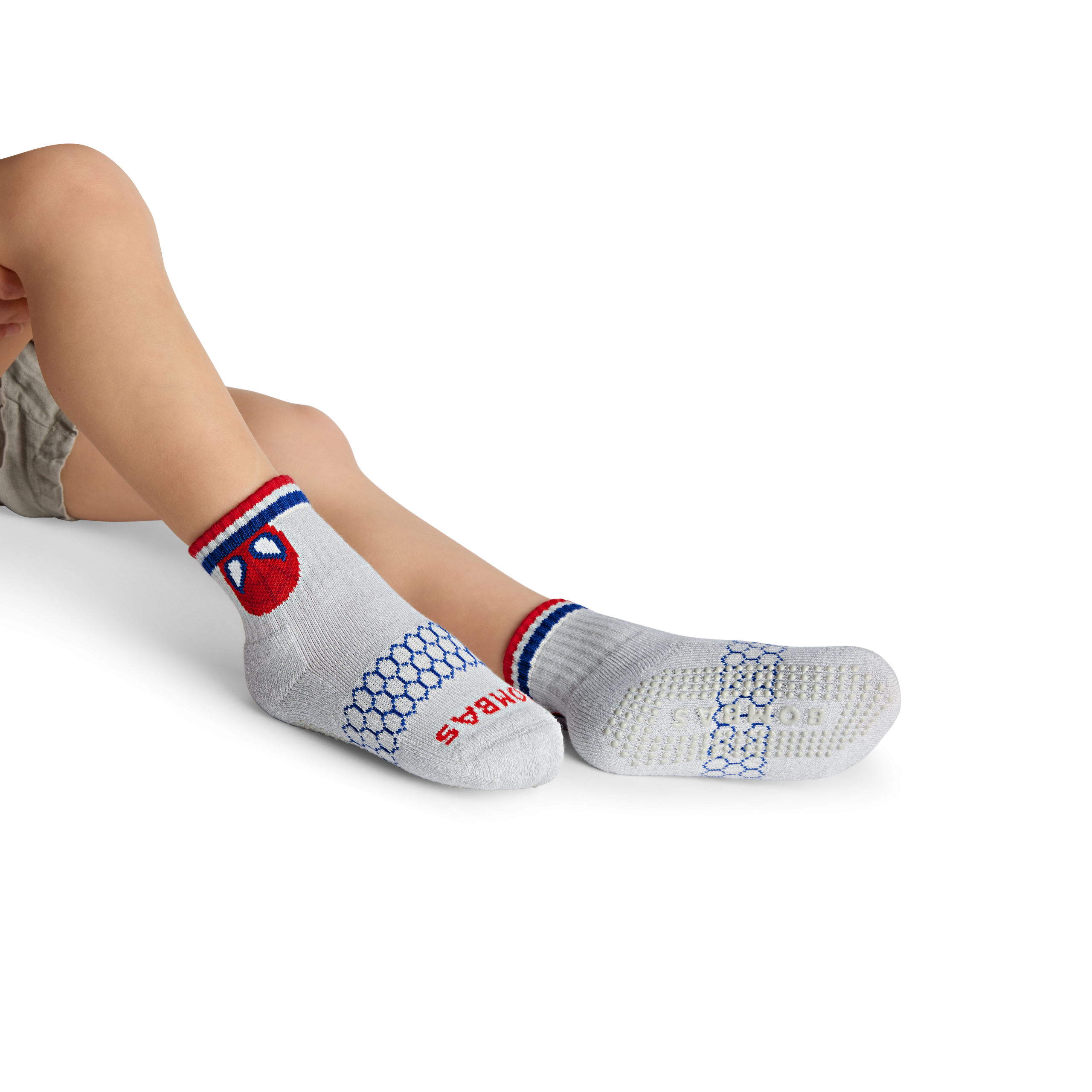 Marvel | Bombas Toddler Gripper Calf Sock 4-Pack Gift Box - Image 3