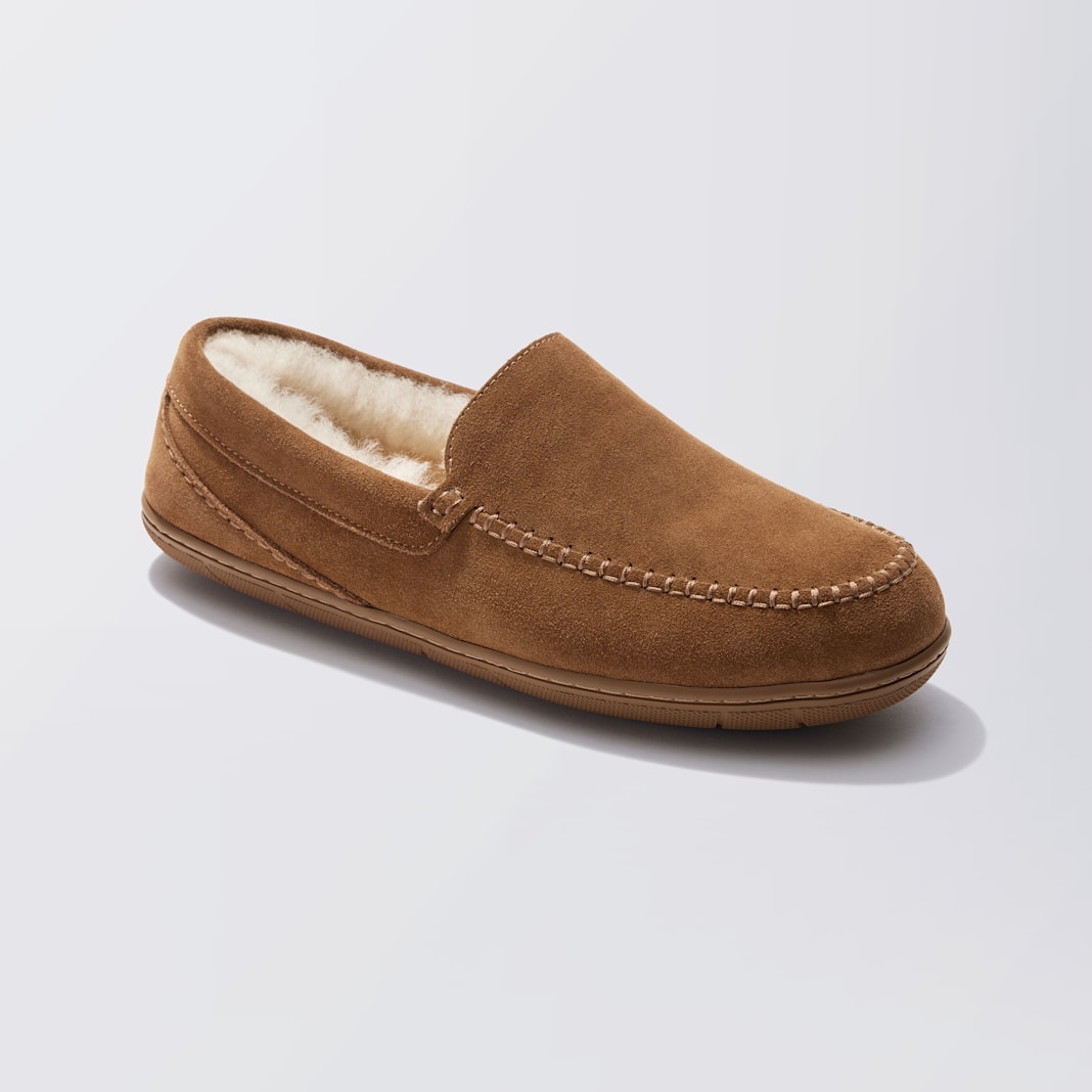 Men's Suede Moccasin Slipper - Image 4
