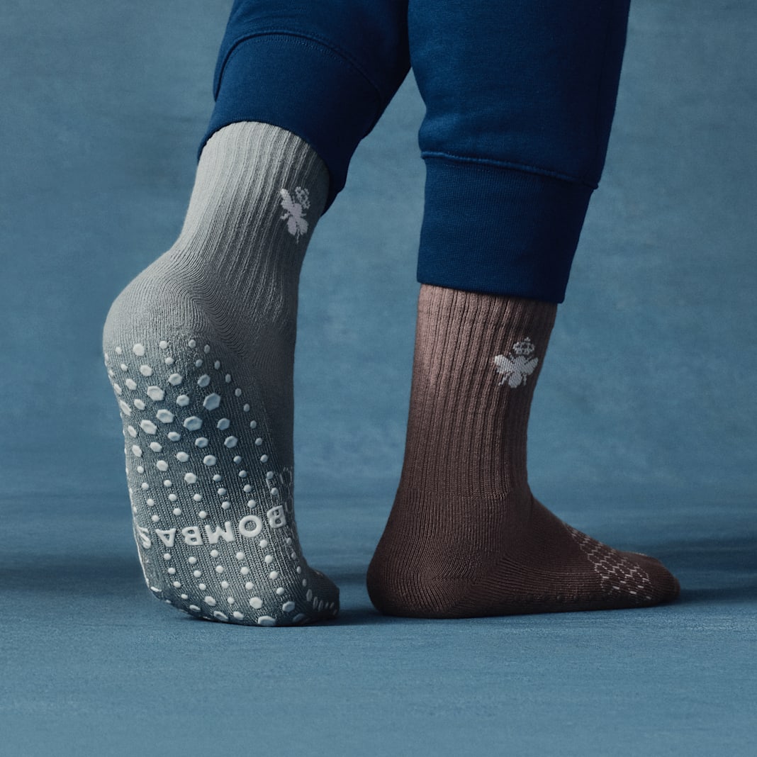 Women's Gripper Half Calf Socks - Image 2