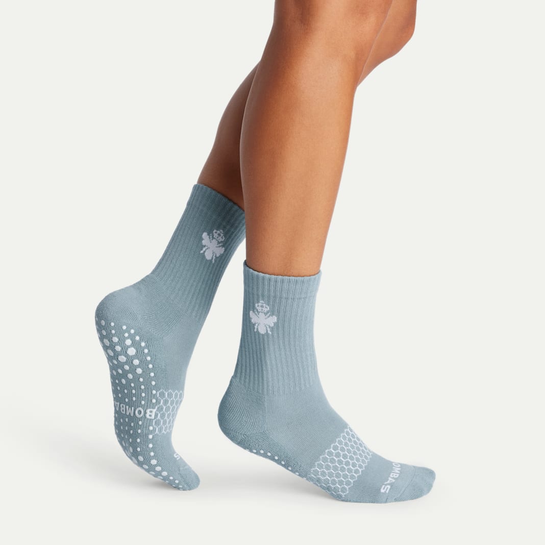 Women's Gripper Half Calf Socks - Image 3