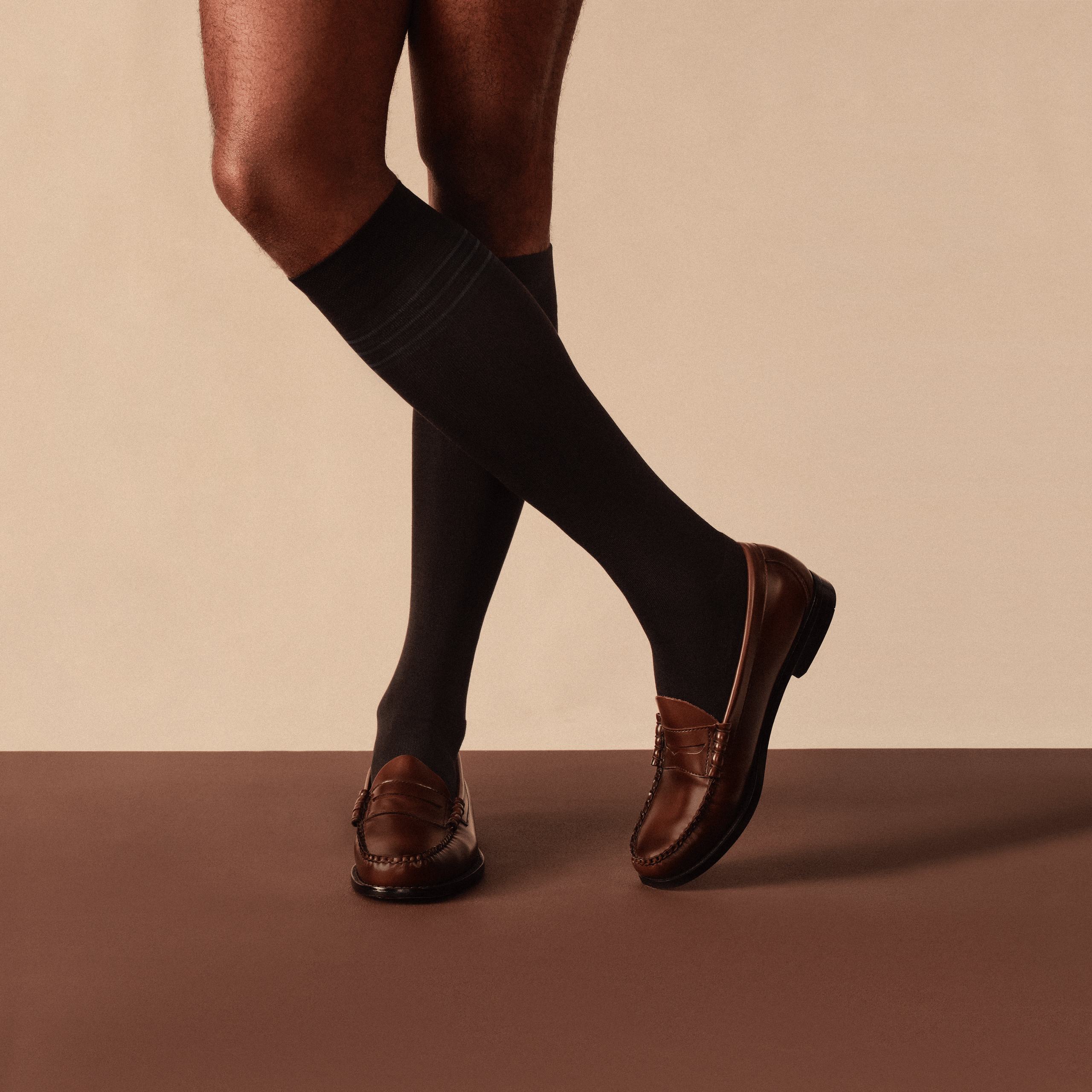 Men's Dress Over the Calf Socks - Image 2