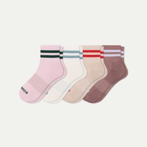 Women's Vintage Stripes Quarter Sock 4-Pack