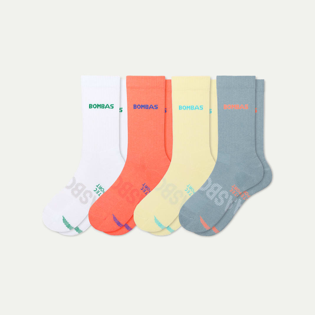 Youth All Sport Calf Sock 4-Pack
