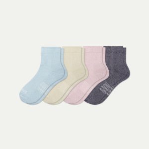 Women's Modern Rib Quarter Sock 4-Pack