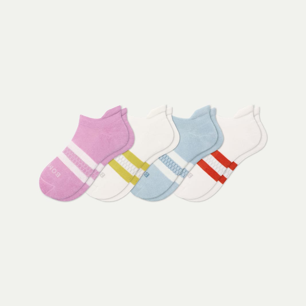 Youth Solids Ankle Sock 4-Pack