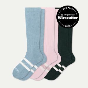 Women's Everyday Compression Knee High Sock 3-Pack (15-20mmHg)
