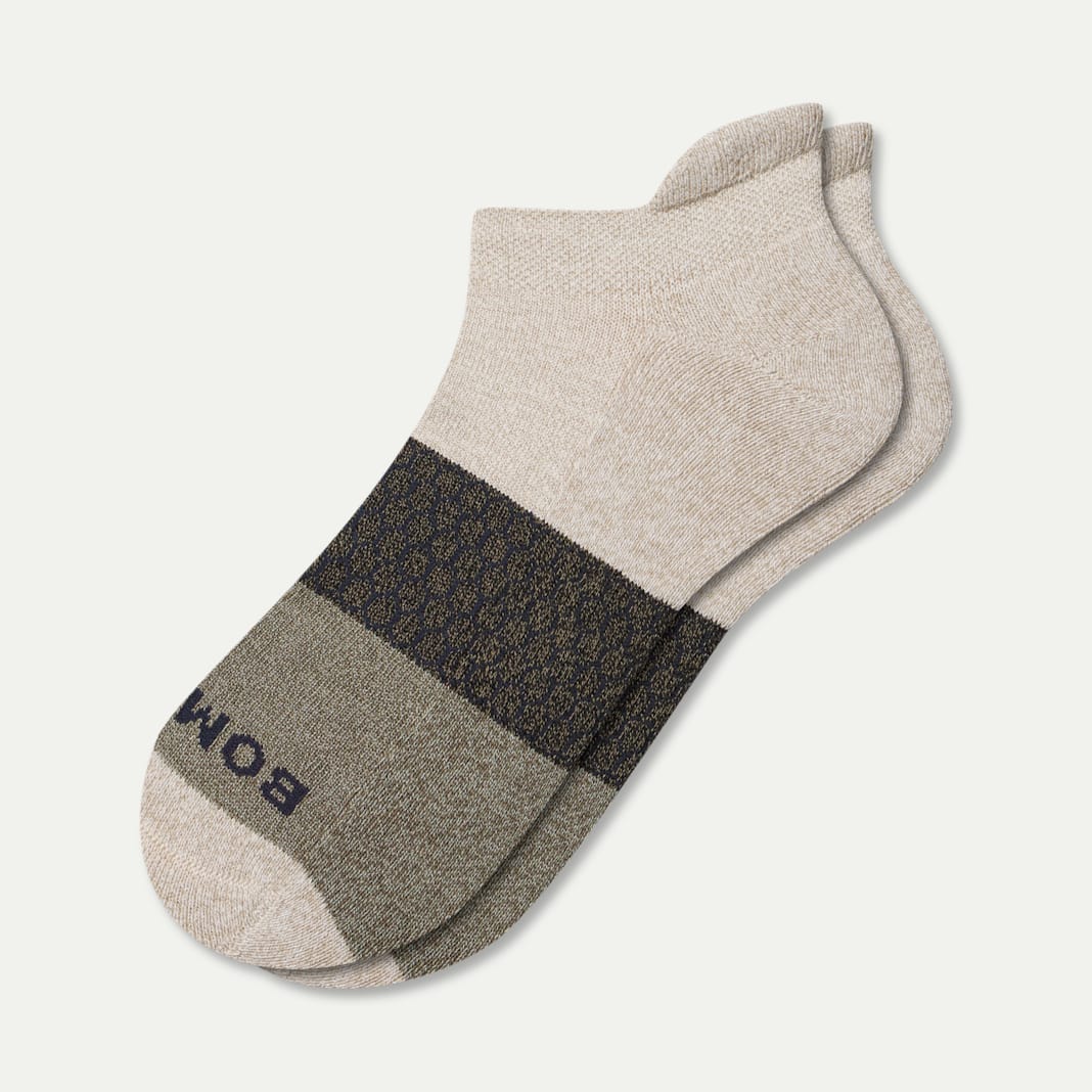 Men's Tri-Block Ankle Sock