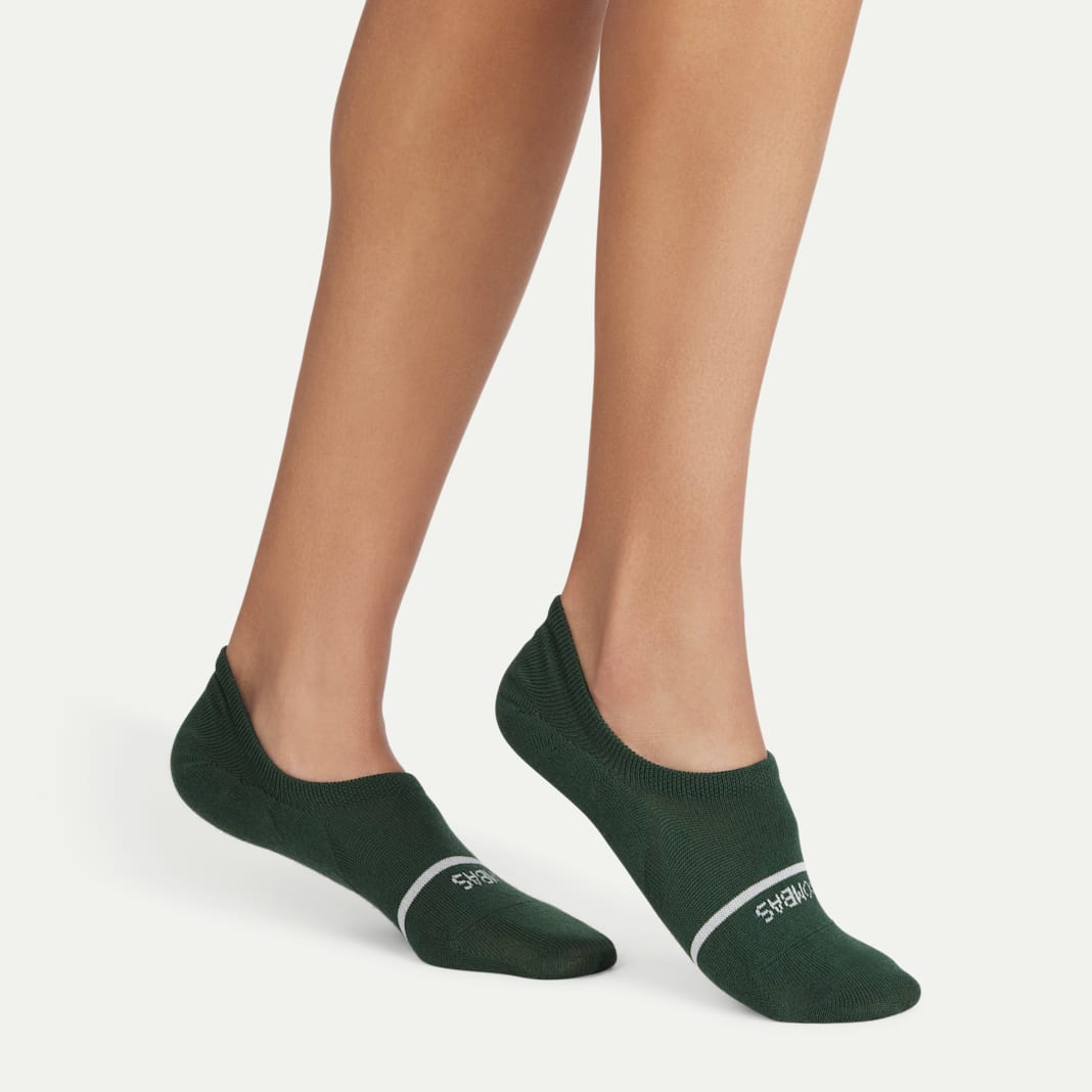 Women's Lightweight Merino Wool Blend No Show Sock 4-Pack - Image 3