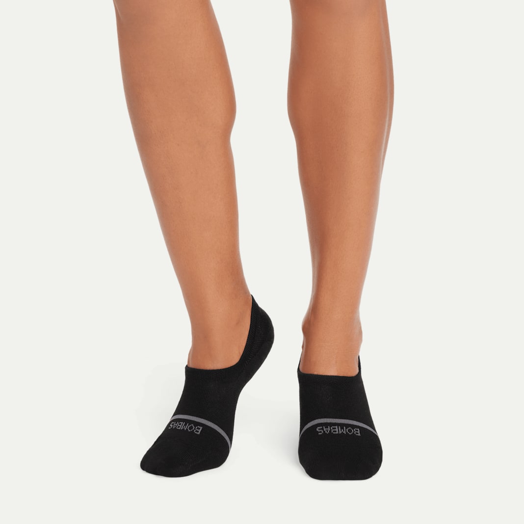 Women's Lightweight Merino Wool Blend No Show Socks - Image 2