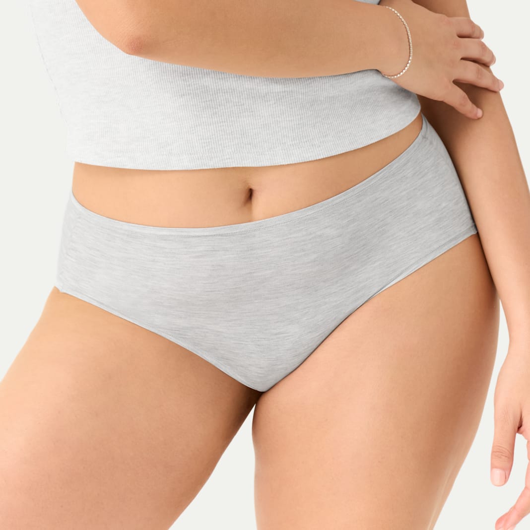 Women’s Super Soft Scoop Bralette + High Rise Brief Pack - Image 3