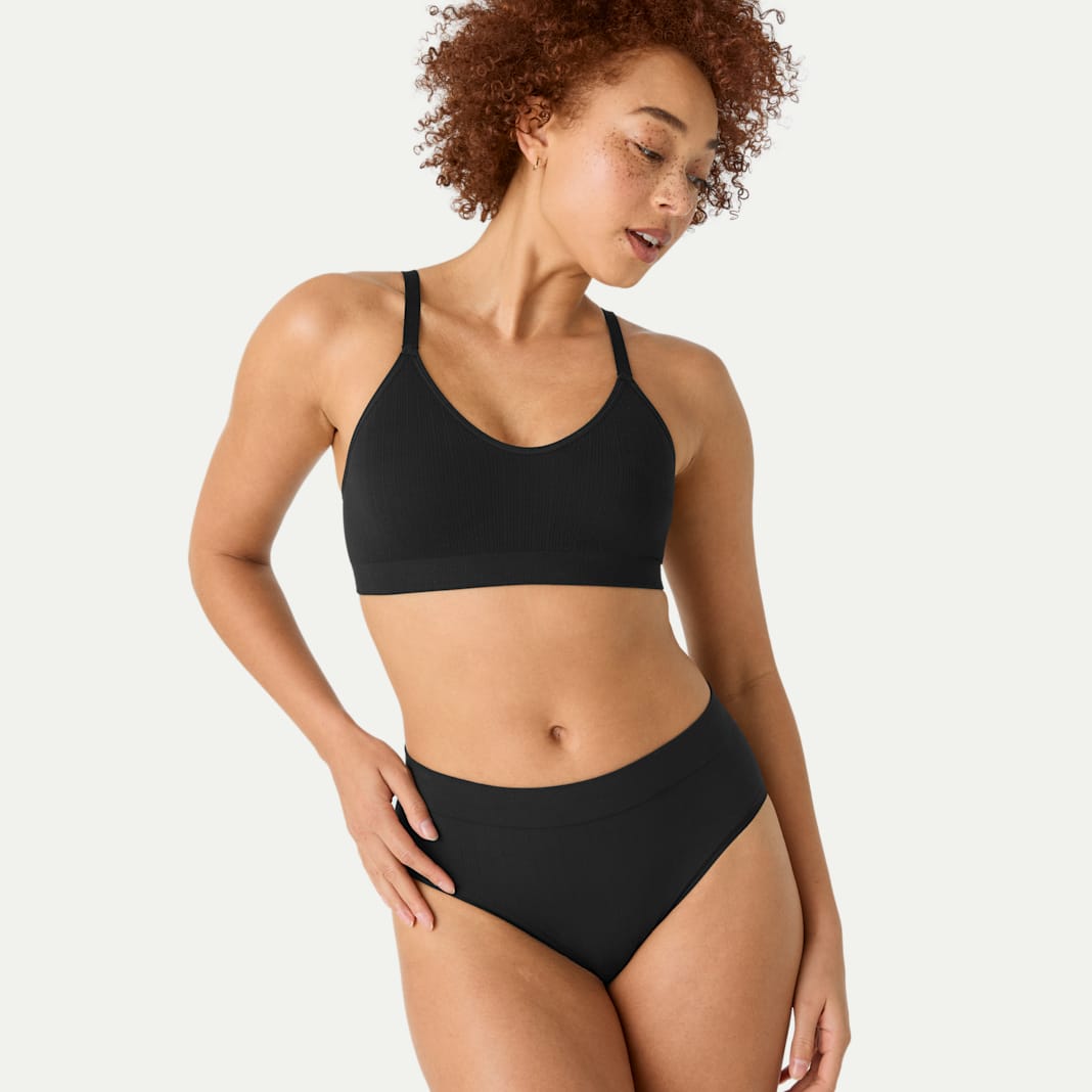 Women’s Seamless Scoop Bralette + High Rise Brief Pack - Image 6