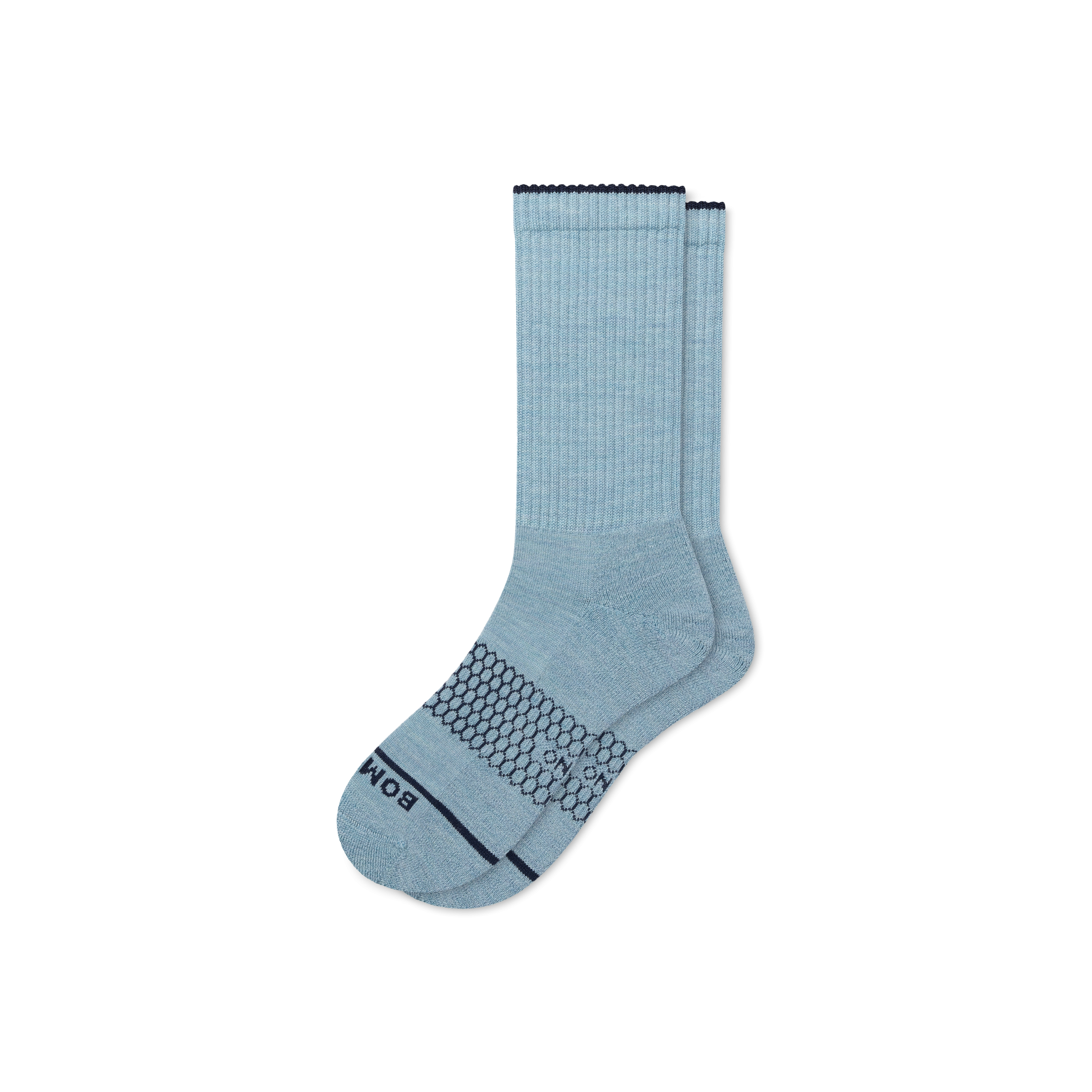Men's Merino Wool Blend Calf Socks