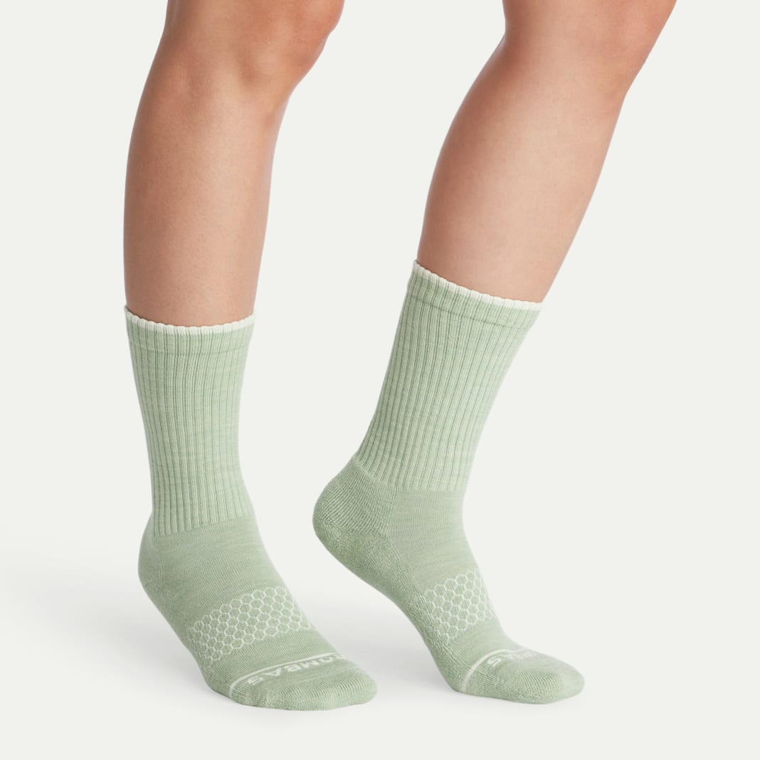 Women's Merino Wool Blend Calf Sock 8-Pack - Image 5
