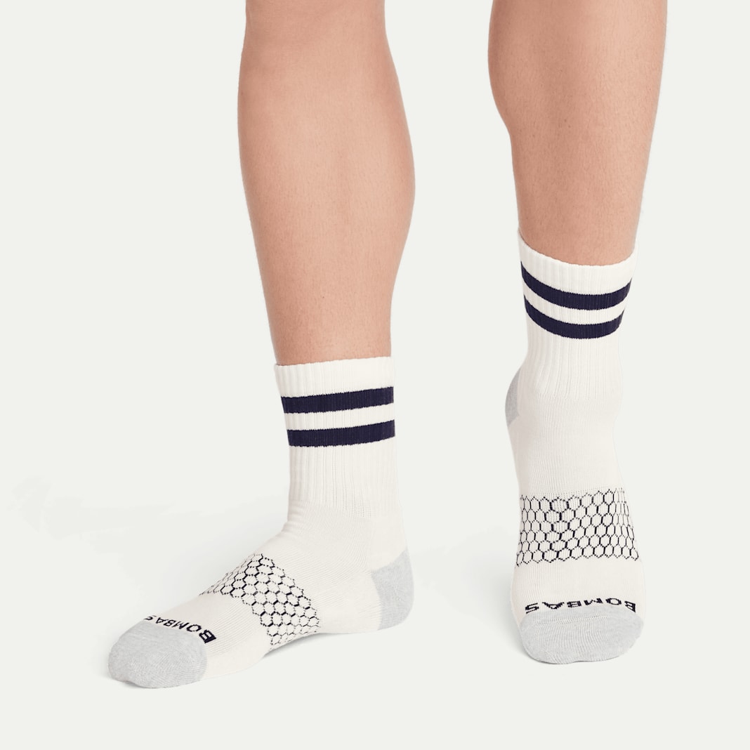 Men's Vintage Stripes Half Calf Sock 8-Pack - Image 5