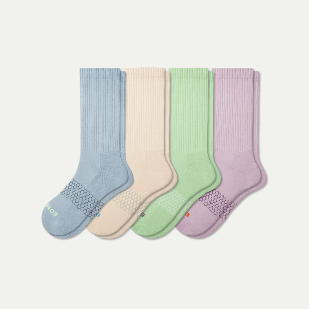 Women's Solids Calf Sock 4-Pack - Image 6