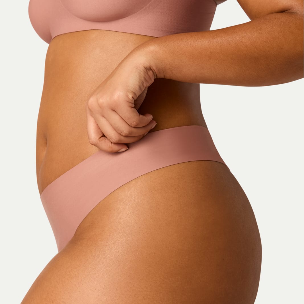 Women's No Show Thong 3-Pack - Image 3