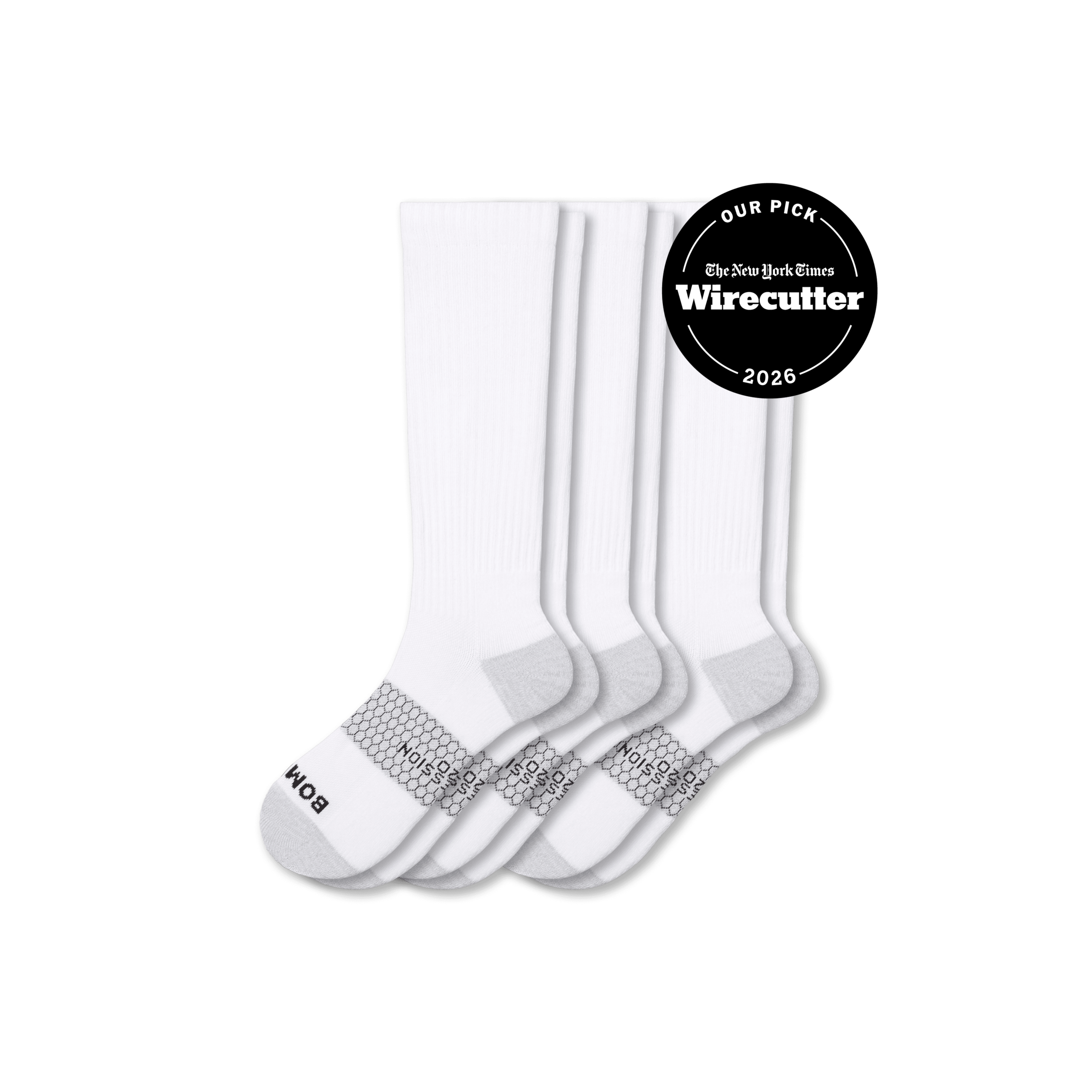 Men's Everyday Compression Knee High Sock 3-Pack (15-20mmHg) - Image 6