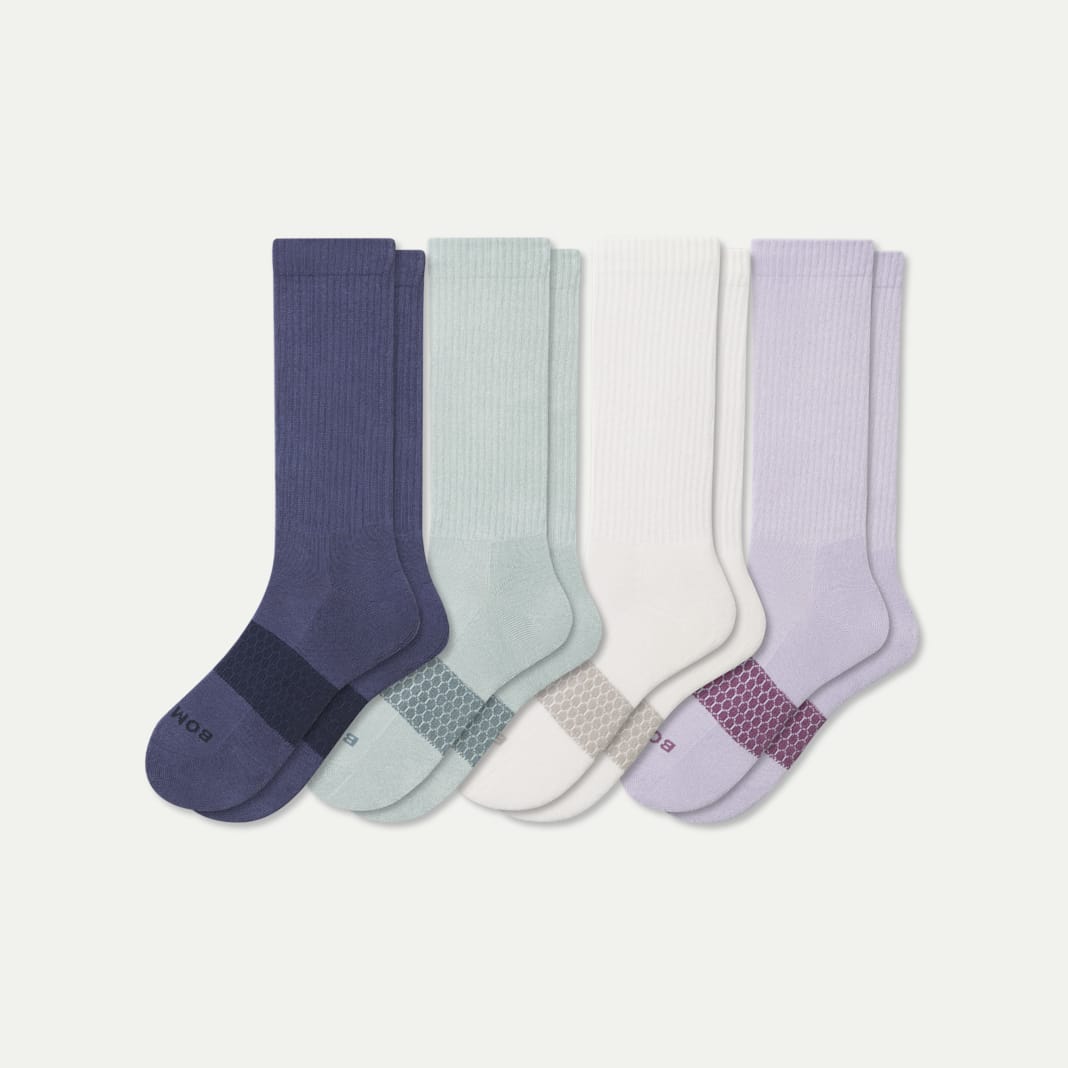 Women's Solids Calf Sock 4-Pack - Image 5
