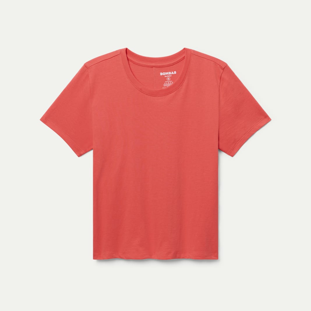 Women's Pima Cotton Slim Crew Neck T-Shirt - Image 2