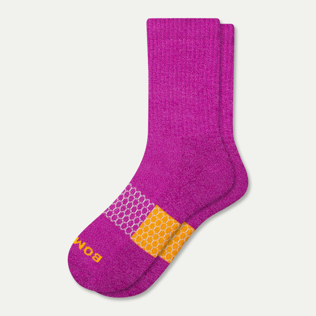 Women's Marl Half Calf Socks - Image 5