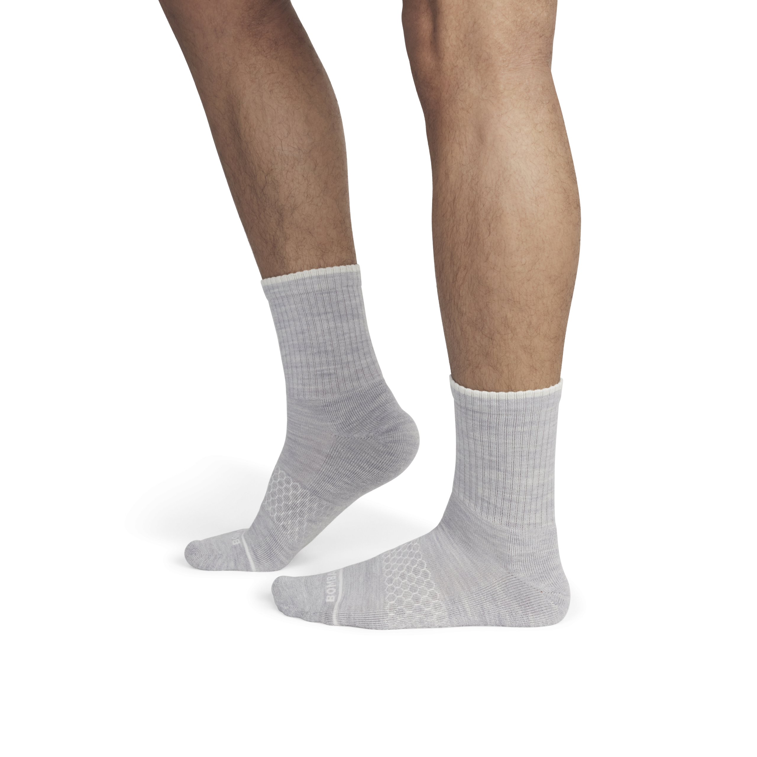 Men's Merino Wool Blend Half Calf Socks - Image 3