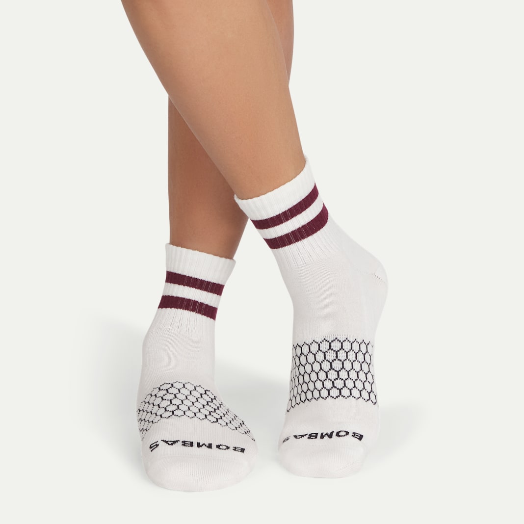 Men's Vintage Stripes Quarter Sock 4-Pack - Image 3
