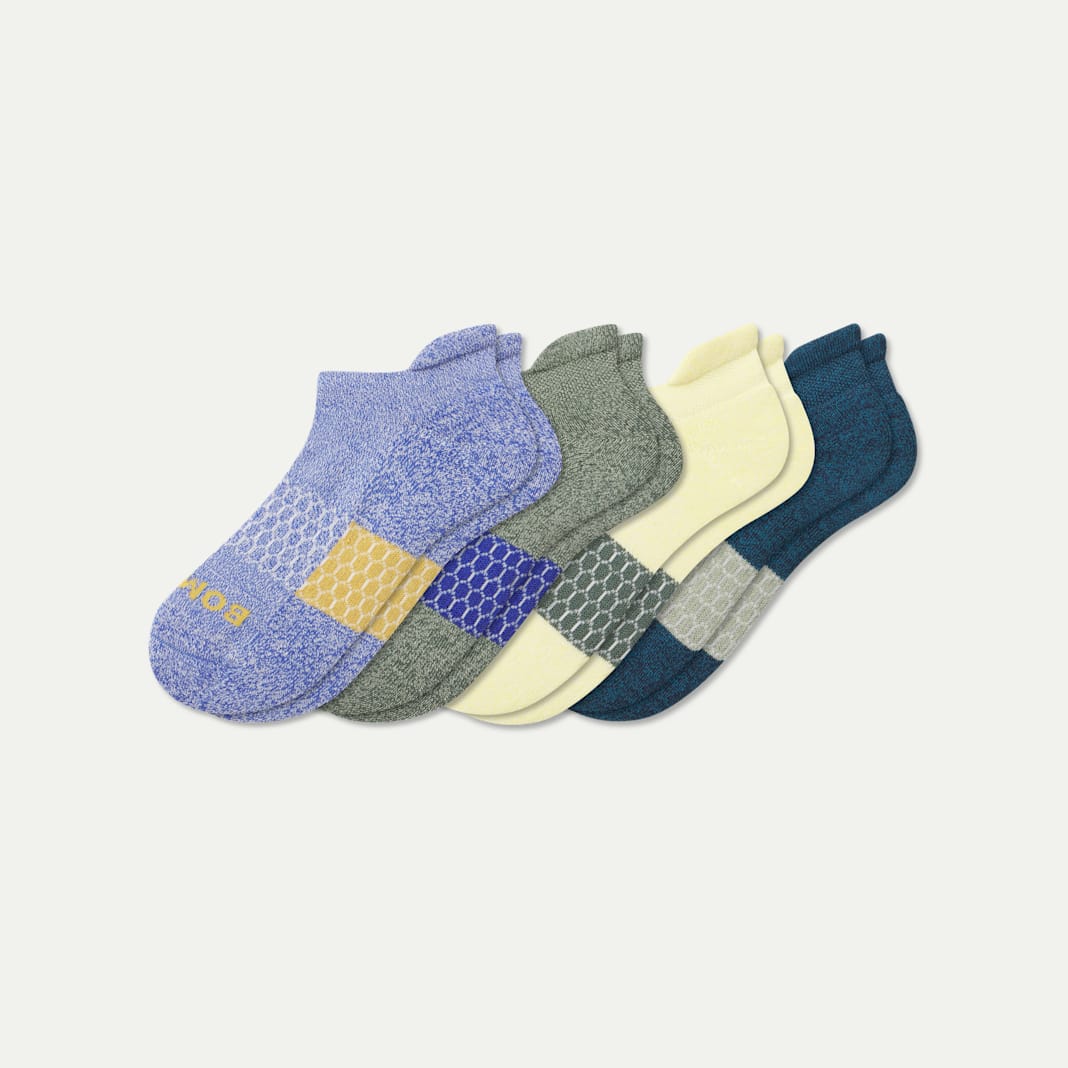 Youth Marl Ankle Sock 4-Pack - Image 6