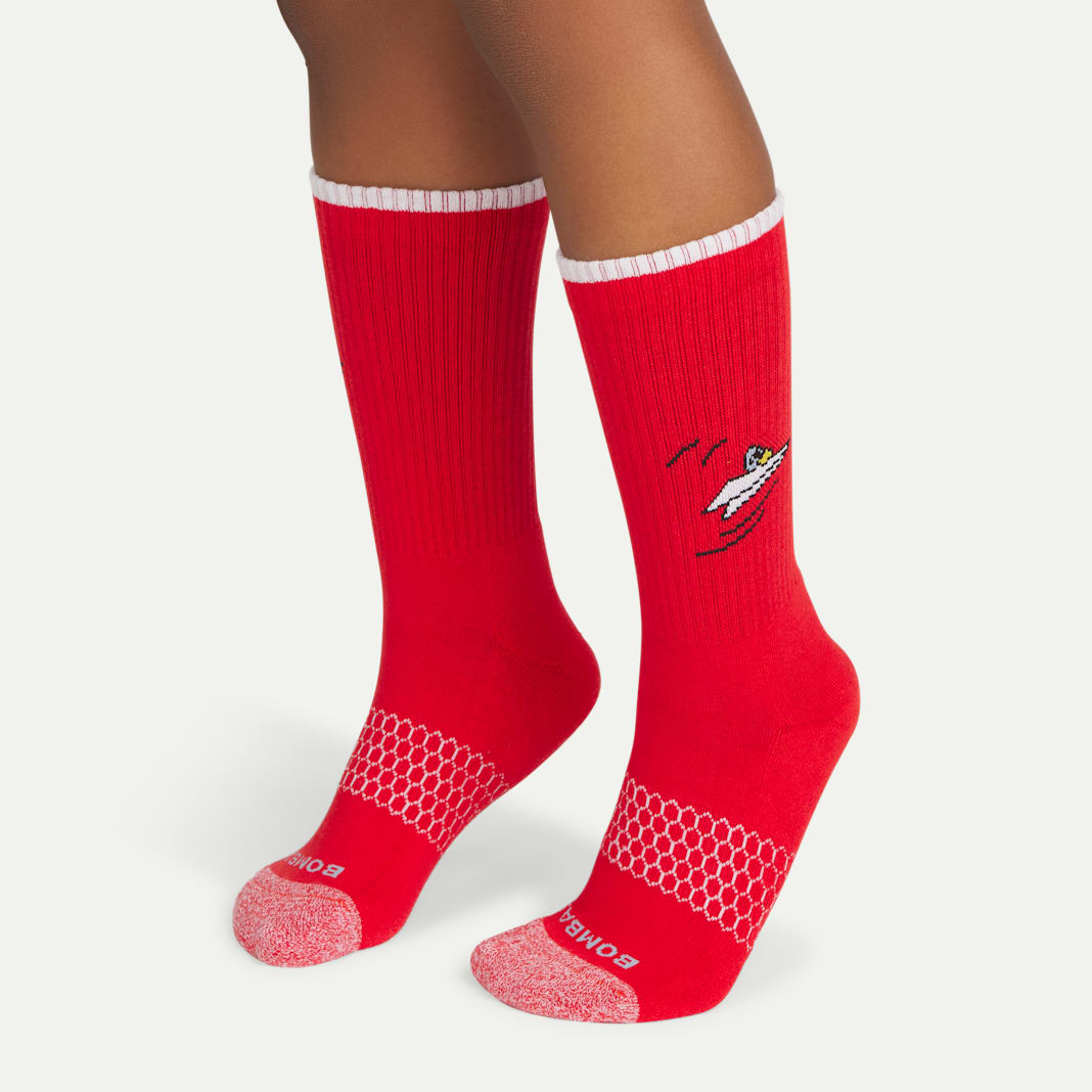Peanuts x Bombas: Youth Calf Sock 4-Pack Gift Box - Image 5